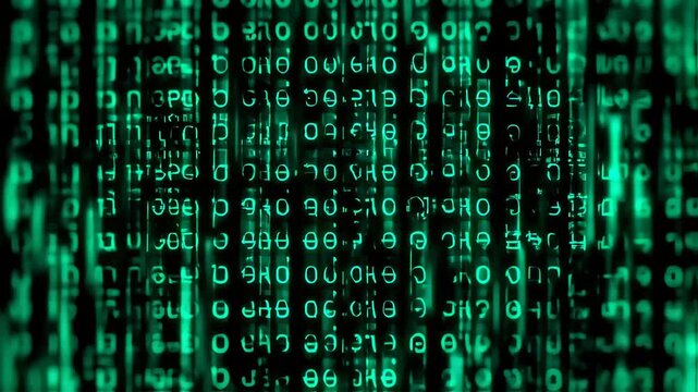 Abstract digital code (2)