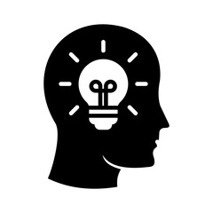 Competency Icon Vector Illustration Glyph Version