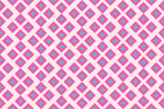 seamless geometric pattern with triangles