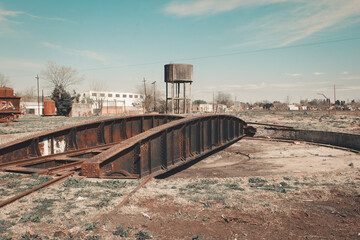 railway in the countryside