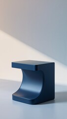 3d render of a modern building icon