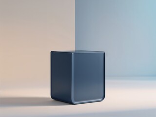 3d rendered illustration of a glass of water