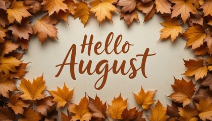 Hello August 