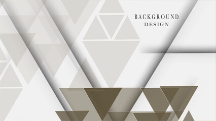 Modern pastel green triangle background