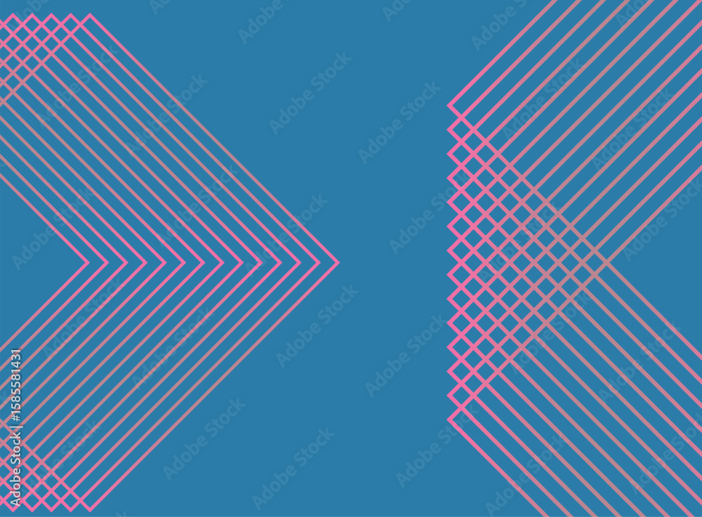 Poster abstract colorful pattern background design with various lines, the colorful background uses for adv