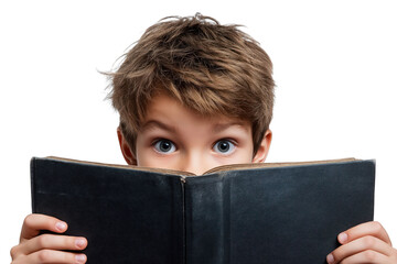 Boy Reading a Book