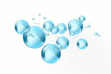 Ocean bubble backgrounds sphere.