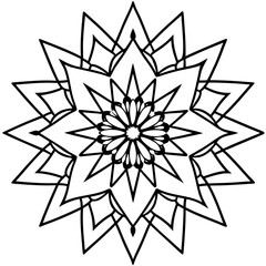 Luminous Mandala Vector