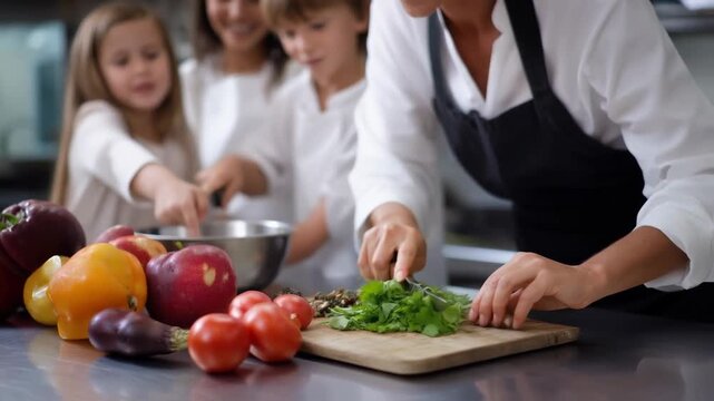 Cooking Class Kids Images – Browse 9,274 Stock Photos, Vectors, and ...