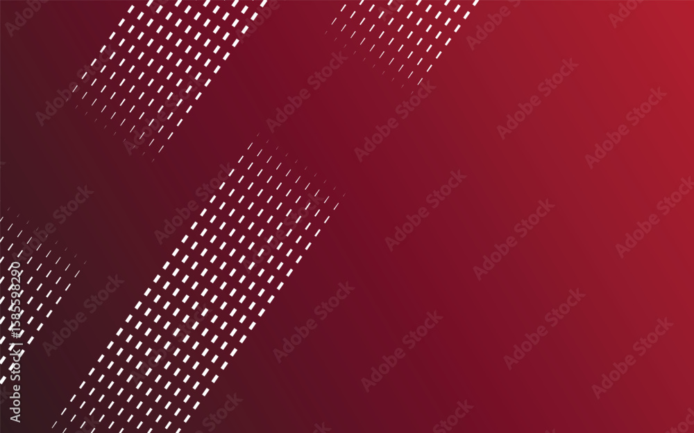 Poster red background of modern abstract minimalist lines geometric shapes with vector elements.