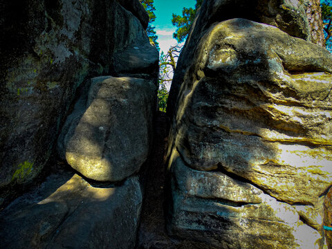 Bohemian Paradise - Sand Cliffs. Teplice