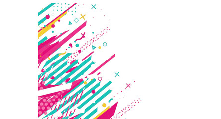 Fototapeta premium abstract colorful background with lines