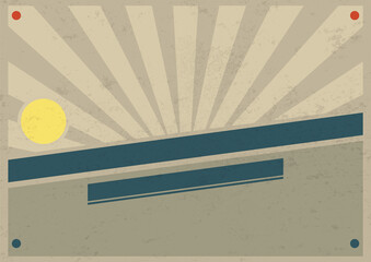 Background Poster Vintage and retro