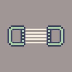 chest expander retro pixel art
