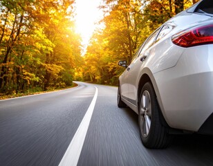 Fototapeta premium Autumn drive
