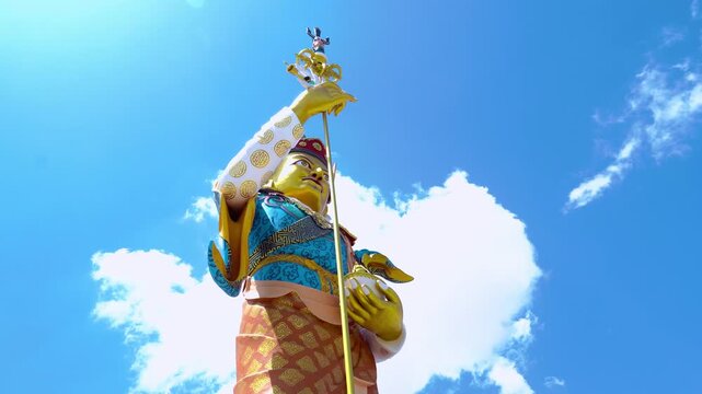 Guru Padmasambhava Statue in Ladakh &ndash; Spiritual Protector of the Himalayas