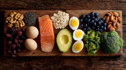 fresh vegetables on wooden table