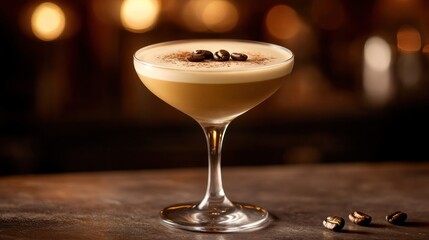 Coffee cocktail martini restaurant bar