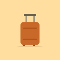 design about simple suitcase icon