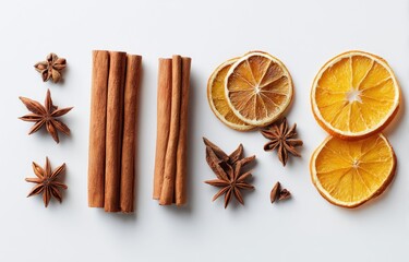 Spiced winter arrangement