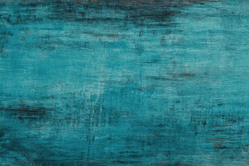 Textured teal wooden surface