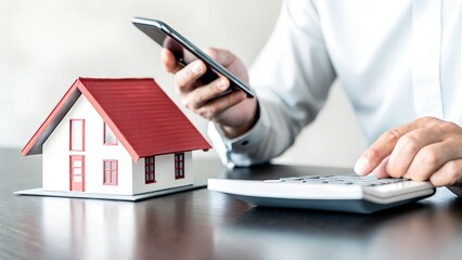 Easy Home Loan and Mortgage Calculation Using Mobile and Calculator