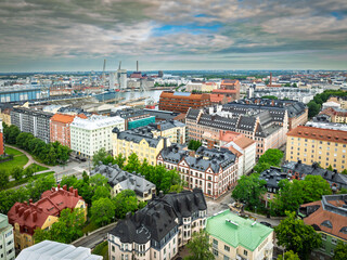 city center of Helsinki, Finland