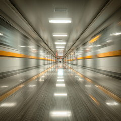 lonely medical hallway 