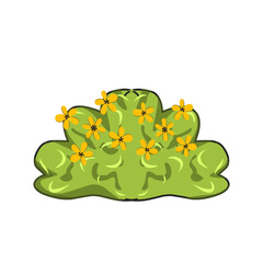 Green grass illustration, grass and flowers vector