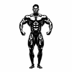 Obraz premium Bodybuilder Poses