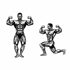 Bodybuilder Poses