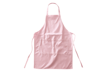 Plain pink apron, cooking, kitchen, baking
