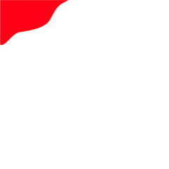 Obraz premium Red and White Border