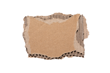 torn or ripped brown cardboard paper isolated on transparent background,realistic piece of torn cardboard paper edges,scrap with torn edges,ripped cardboard paper collage element effect mockup