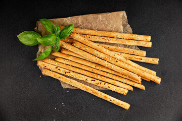 grissotti breadstick Grissini breadsticks whole grain cereal fresh delicious gourmet food...