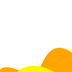 Orange Yellow Border