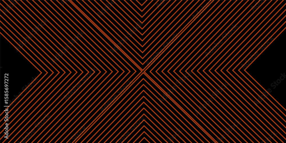Aufkleber 3d glowing red techno background overlap layer on dark space with letter x effect decoration. modern