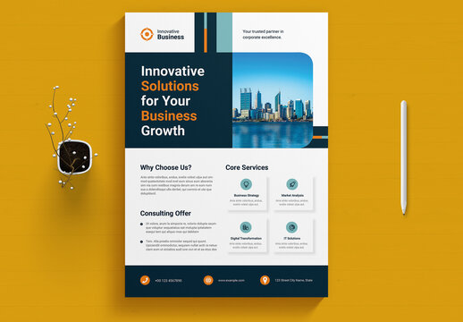 Professional Corporate Business Flyer Design