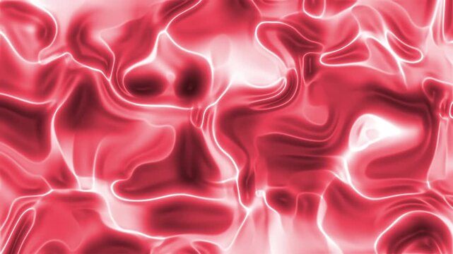 Flujo escarlata: Patr&oacute;n abstracto de metraje en movimiento