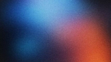Photo of a striking gradient background features a blend of deep blue and vibrant orange, creating...