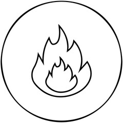 Flammable  Icon