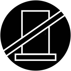 Do Not Enter Icon