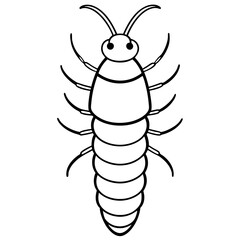 Minimal Silkworm Vector
