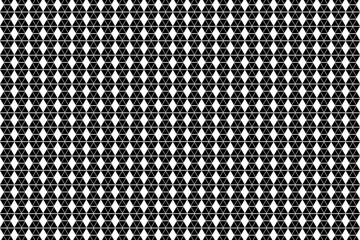 Abstract geometry triangle polygon lines black and white pattern background. Seamless pattern. Black and white texture background design for wallpaper, textile, print, card, decoration, ornament, etc.