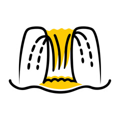 Waterfall Icon