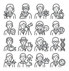 Comfort food icon collection. simple linear style: soup, pie, cookies, cheese, bread, pasta, vector icons