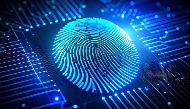 Fingerprint on a circuit board (1)