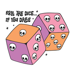 Halloween Quote Kawaii Retro 