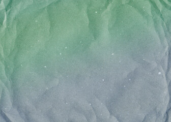Abstract gradient wrinkled paper background texture. Pastel soft color dusty pale shade frame.