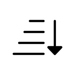 List Icon Vector Symbol Design Illustration